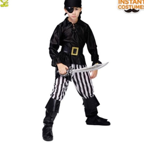 Boys Pirate Costume - Picture 1 of 6